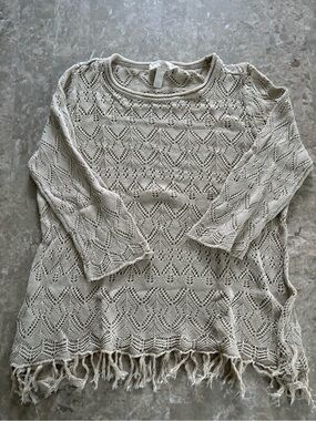 witchy boho crochet top